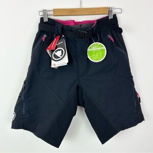 Endura Hummvee Short with Padded Liner MTB Mountain Bike Black Women’s Small